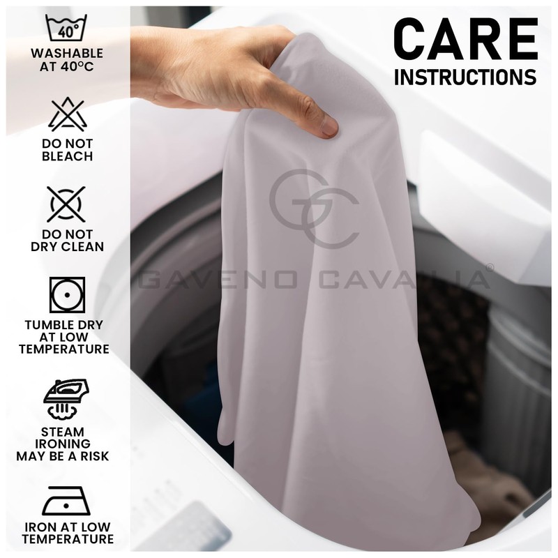 Easy Care Double Fitted Sheet Deep With 16 Inch (40