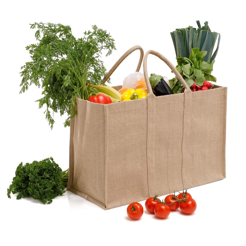 La Cordeline SACJBPFNA Multifunctional Jute Bag, Natural Colour, 55.0 x
