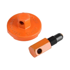 AUNMAS Herramienta de extracción del Volante del Embrague de la Motosierra de Tope del pistón Herramientas de desmontaje del expansor del Embrague del pistón Universal