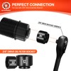 BLACKROBOT 8 Pieces 3/8” Drive Low Profile Oil Filter Socket