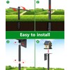 Heavy Duty Bird Feeder Pole - 60 Inch Adjustable Bird