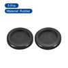 sourcing map 5Pcs Rubber Grommets 1-1/2" (38mm) Drill Hole, 1-3/16"