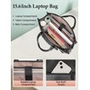 MATEIN Laptop Tote Bag with Insulated Lunch Compartment, 15.6 Inch