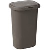 Rubbermaid Spring Top Trash Can with Lid 13 Gallon Gray