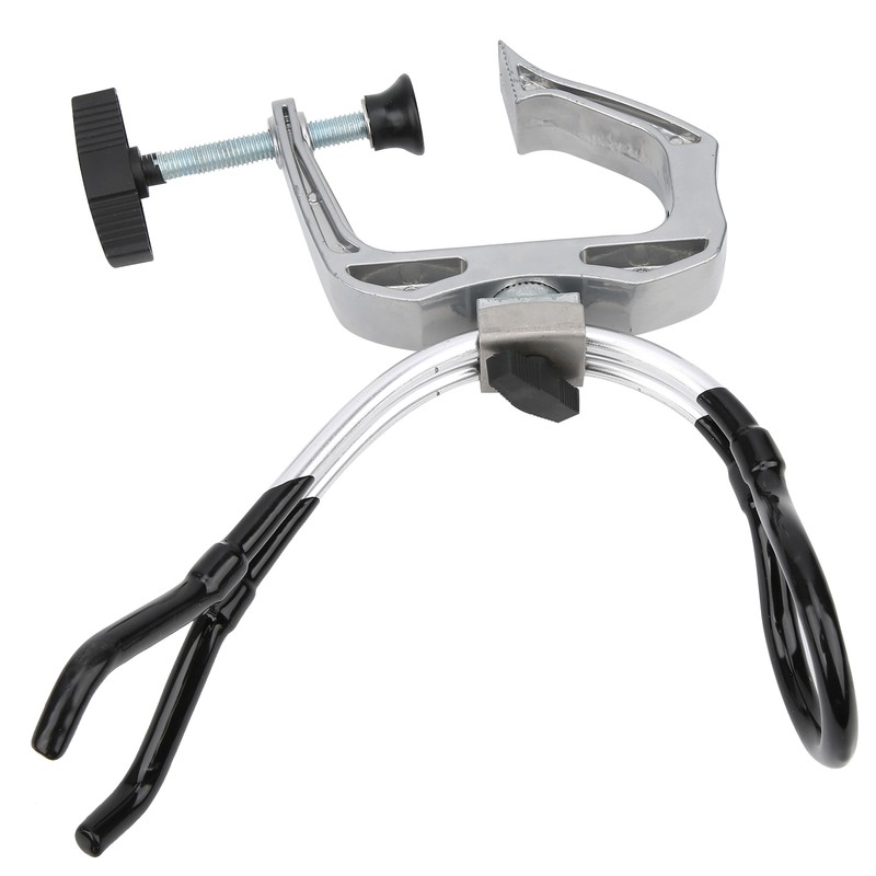 Aluminum Alloy 360 Degree Adjustable Boat Rods Holder Fishing Pole