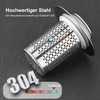 304 Stainless Steel Drain Plug, Upgraded Metal Drain Plug, Universal,