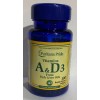 Puritan's Pride Vitamins A & D3 from Fish Liver Oils,