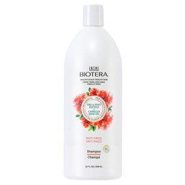 BIOTERA Anti-Frizz Smoothing Shampoo | Smooths & Controls Frizzy, Unruly Hair | Microbiome Friendly | Vegan & Cruelty Free | Paraben Free | Color-Safe | 32 Fl Oz