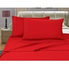 Elegant Comfort Luxurious Solid Pillowcases - Premium Hotel Quality Microfiber