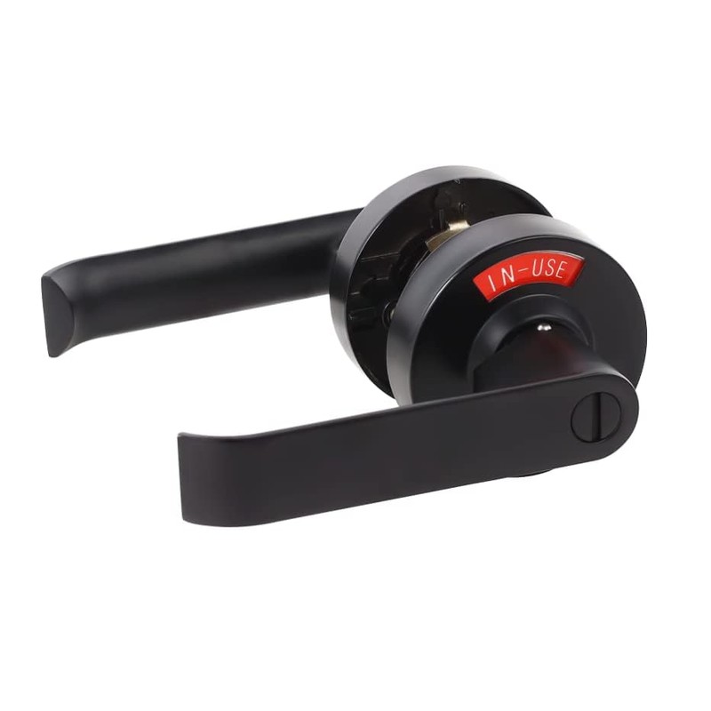 Privacy Lock with Large Indicator for Bathroom Inuse and Vacant,