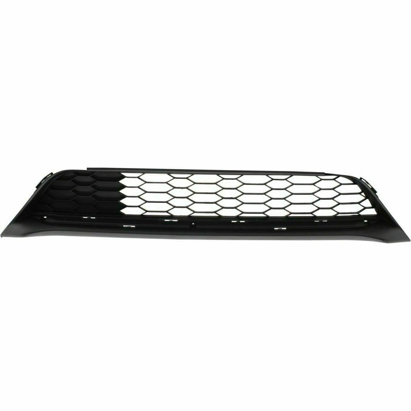 New Front Bumper Grille Textured Without Collision Warning For 2016-2017