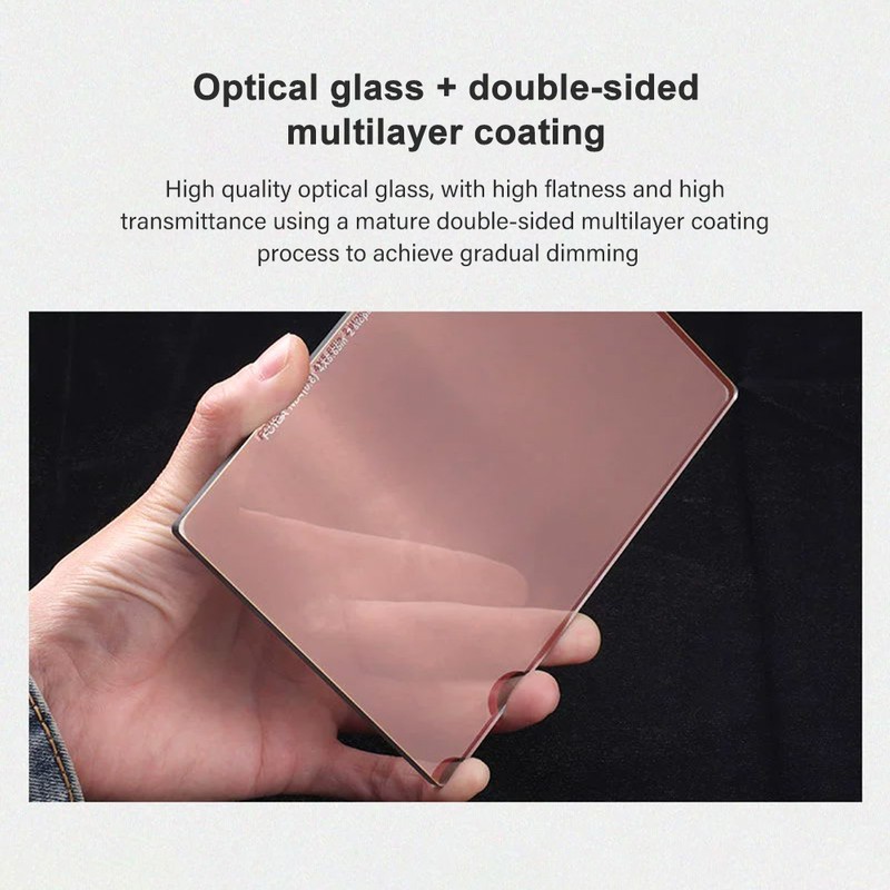 FOTGA 4mm ND64（1.8）6-stop Lens Filter 4×5.65in ND Filters Optical Glass