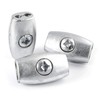 5 pcs galvanised Steel Egg Shaped Wire Rope Clip 3mm