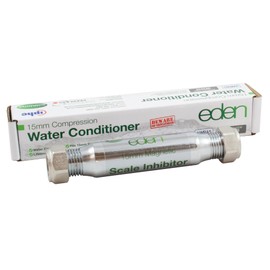Eden Magnetic Scale Reducer Inhibitor, Limescale Prevention, 15mm Compression, WRAS Approved.