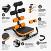 Adjustable Ab Workout Machine for Home Gym – 3-Position Backrest