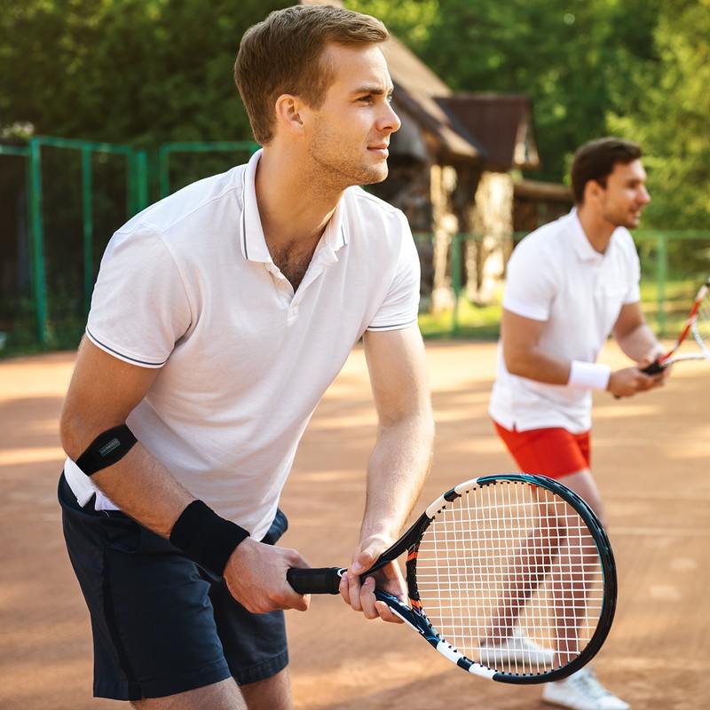 bonmedico Teno Elbow Support Brace for Men & Women Black