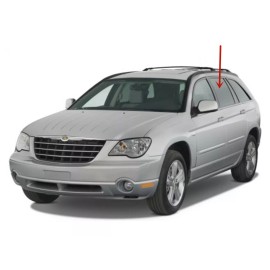 NAGD Fits 2004-2008 Chrysler Pacifica Driver Side Left Rear Door Window Glass