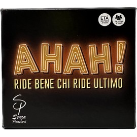 AHAH! Ride Well Who Last Funny Card Game For All Ages Basic Rule: Don't Laugh! Play in Company, Free Your Imagination and Let The Tips Guide You