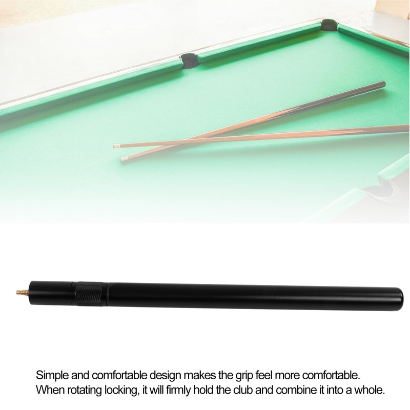 17 Inch Aluminum Alloy Pool Cue Extender Telescopic Billards Stick