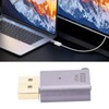 2Pcs 8K DisplayPort to Mini DisplayPort Adapter 2 Way DP