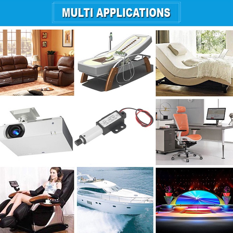 Electric Linear Actuator 20mm Stroke 150N IPX4 Linear Actuator Motor