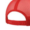 Stetson Since 1865 Trucker Cap Snapback Cotton Red One Size