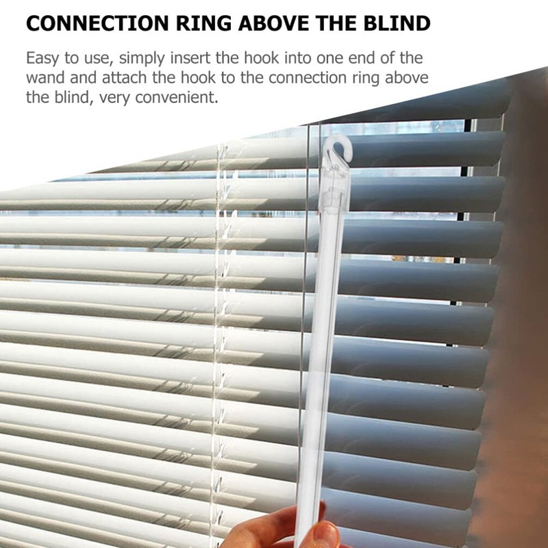 Gadpiparty Blind Tilt Wand White Fiberglass Blind Wand Vertical Blinds