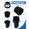 2-1/2 in CMXZVBE38660 Vacuum Muffler Foam Silencer Diffuser Fit for