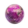 Cobalt Calcite Crystal Ball with Stand - 2" Inches Crystal