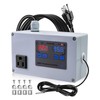 1100W Digital Temperature Controller, 110V 10A Thermostat Switch with Waterproof