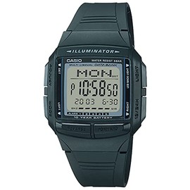 Casio Watch, Data Bank Collection, Black, 1 piece, Newest model