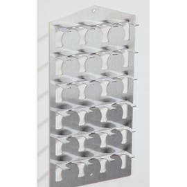 Vertical Stainless Steel Capsule Holder for 18 Nespresso Coffee Capsules
