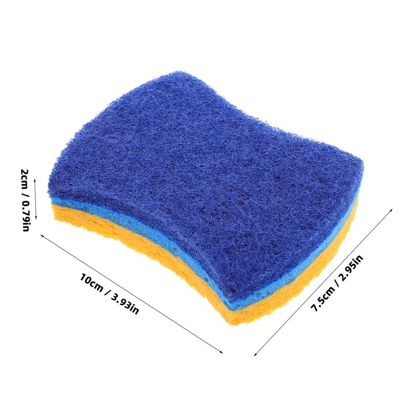 NOLITOY 6 Pack Dish Sponge Set Multi-Function Kitchen Cleaning Sponges