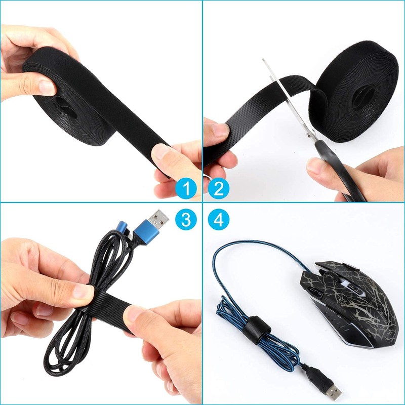 BESTU Binding Band, Binding Magic Tape, Magic Belt, Cord Organization,