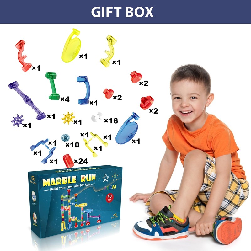 Creative Marble Run Set - Educational STEM Toy for Kids