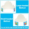 MADOO CITRUS 36 Pack Birthday Crowns for Kids Classroom Birthday