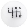 Padaodao 5 Speed Shift Knob White Gear Stick Shifter Knobs