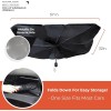 Sharper Image BrellaShade Pop-Open Windshield Umbrella Sunshade Car UV Reflector
