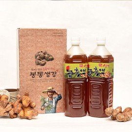 Eco-friendly Paldo Bongdong ginger concentrate 1L x 2 / 친환경팔도 봉동 생강농축액 1L x 2