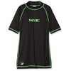 SEAC Men's Rash Guard T Black, Short Sleeve, Sun Protection