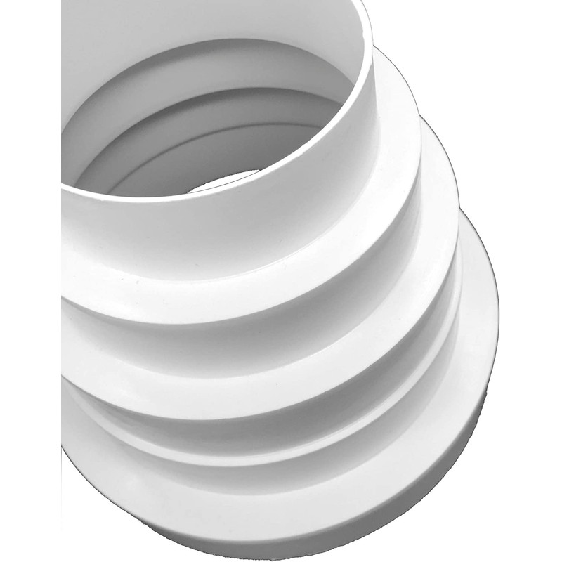 3 to 6 Inch Duct Inline Reducer Increaser Connector to