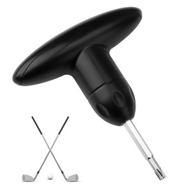 witeup Golf Torque Driver Wrench Tool, Nickel-Iron Alloy Steel Material Golf Torque Wrench Tool, Handheld Golf Head Screwdriver Wrench, Black Golf Club Adapter Tool