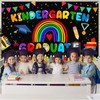 AIBIIN Kindergarten Graduate Banner, Large Kindergarten Graduation Backdrop, Preschool Graduation
