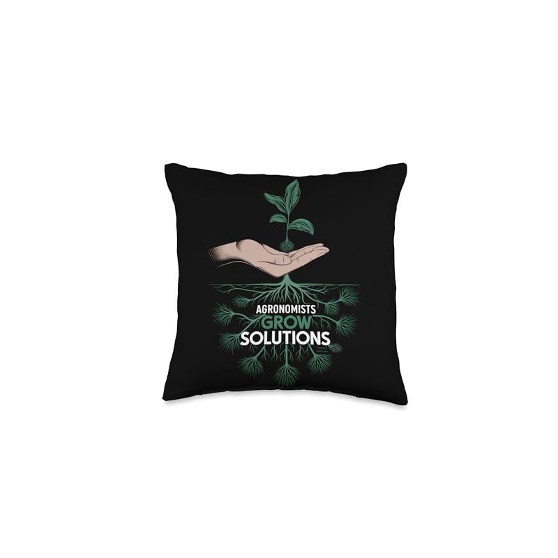 Agronomists Grow Solutions Agronomy Throw Pillow