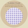 HARFINGTON 300pcs Square Checkered Wax Paper Sheets 7.09" x 7.09"