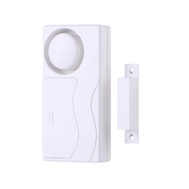 Wireless Door Sensor Alarm, Vibration Warning Burglar Alarm Anti Lost Windows Open Alarms Home Anti-Theft Security Sensor System