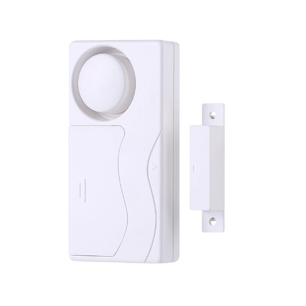 Wireless Door Sensor Alarm, Vibration Warning Burglar Alarm Anti Lost