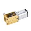 Turbo Worm Geared Motor Micro Brushed DC12V Mini Reduction 1