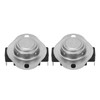 2PCS Snap Disc Temperature Switch Bimetal Engineering Plastic 25A Thermostat