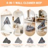 76 Inch Wall Cleaner Mop with Long Handle and 360